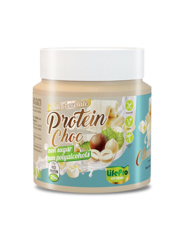 LIFE PRO CREAM PROTEIN CHOC NOISETTE CHOCOLAT BLANC 250G