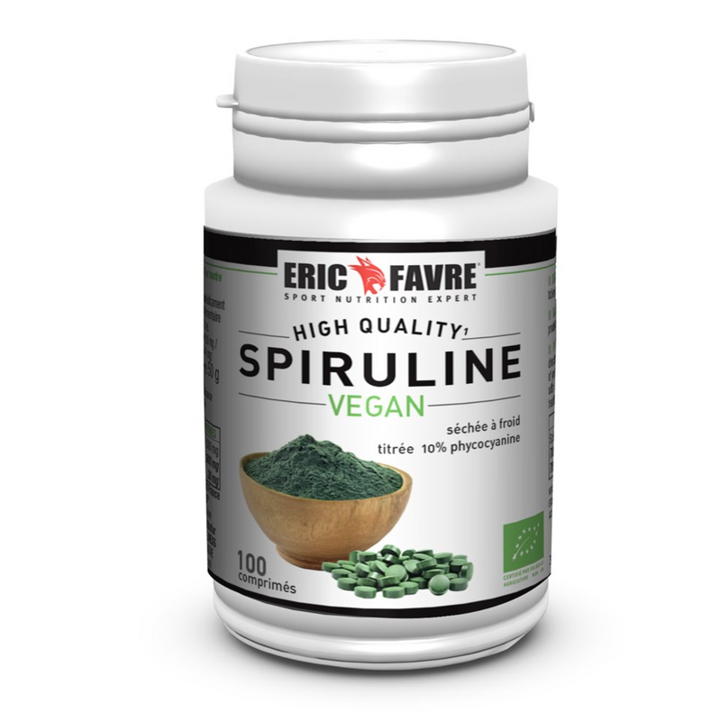 Eric Favre - Spiruline Vegan Bio (100 comprimés)