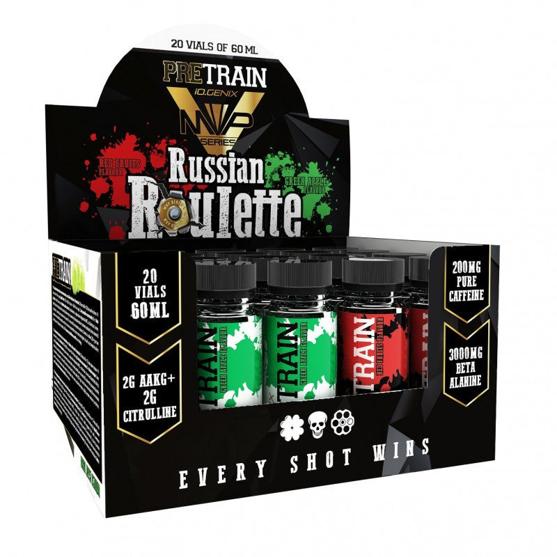 Booster IO GENIX  Russian Roulette (20 shots de 60ml)